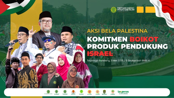 Aksi Bela Palestina, Persatuan Islam Kabupaten Lombok Tengah Mengajak Turun Aksi