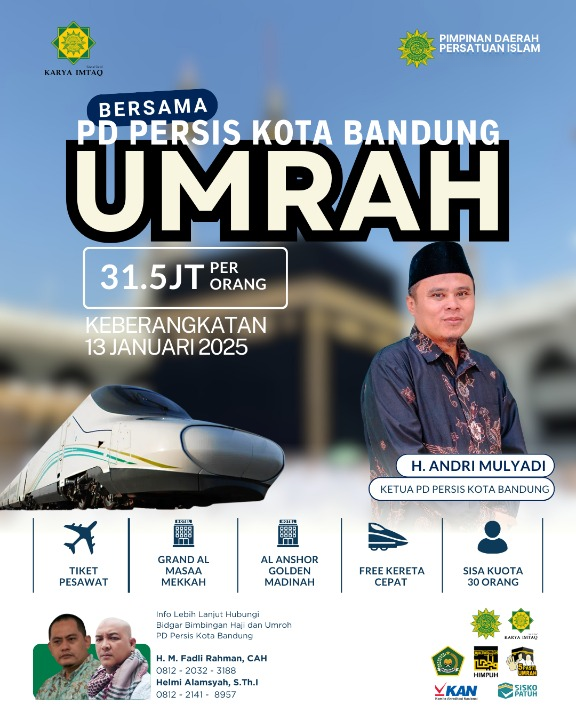 Umroh Bersama PD PERSIS Kabupaten Lombok Tengah